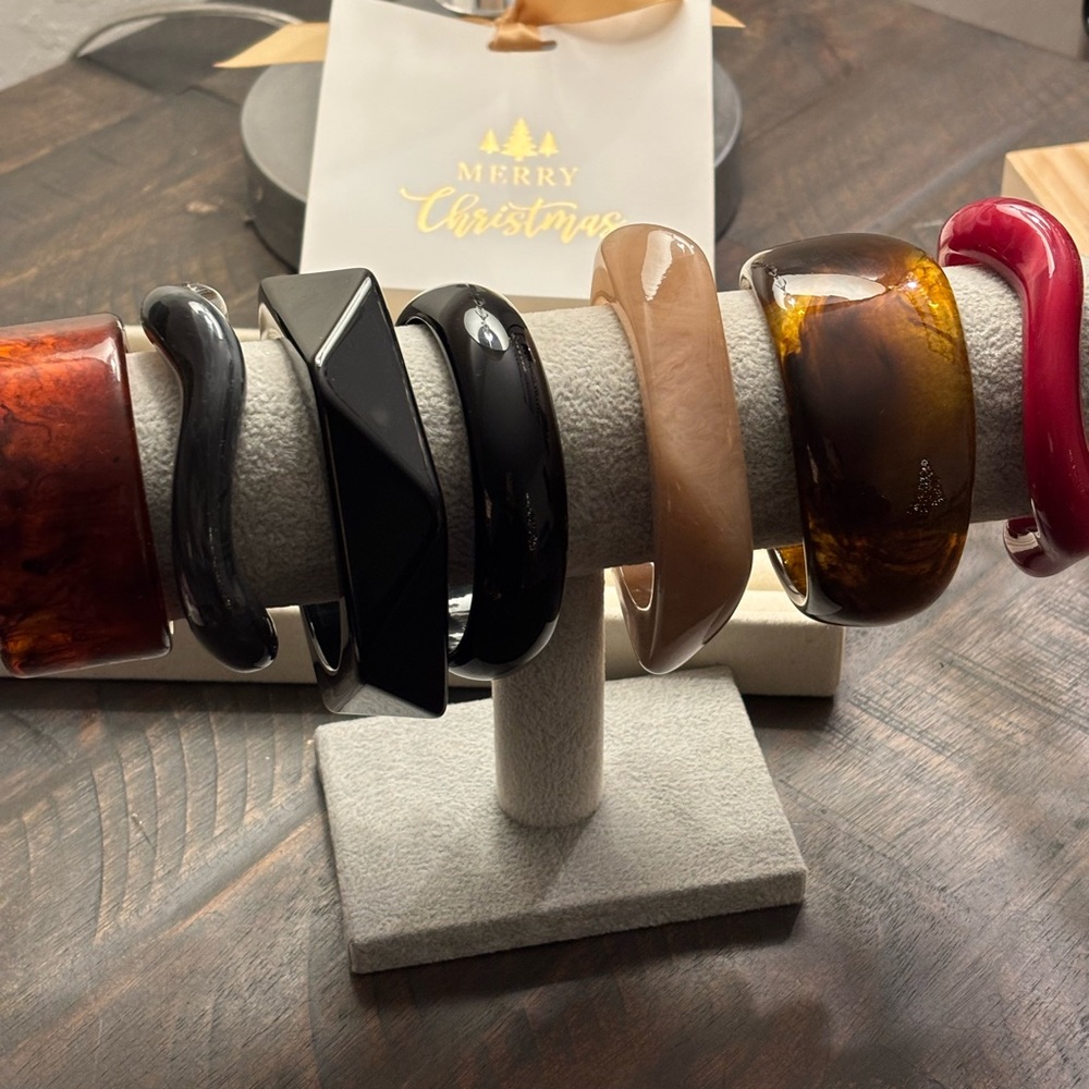 Elegant Multi-Color Bracelet Set
